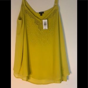 Torrid double layer chiffon top